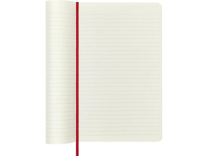Moleskine Notizbuch Classic A5 Softcover, 192 Seiten, Scharlachrot