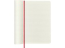 Moleskine Notizbuch Classic A5 Softcover, 192 Seiten, Scharlachrot