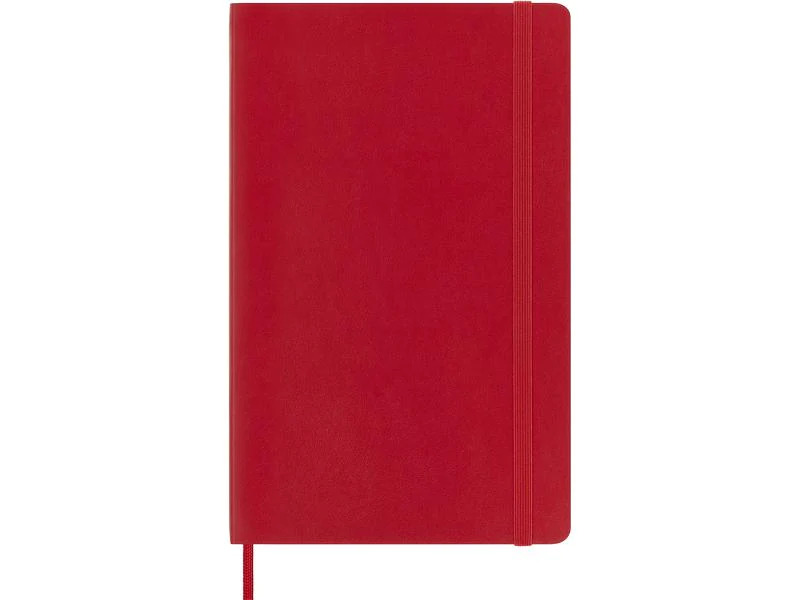Moleskine Notizbuch Classic A5 Softcover, 192 Seiten, Scharlachrot