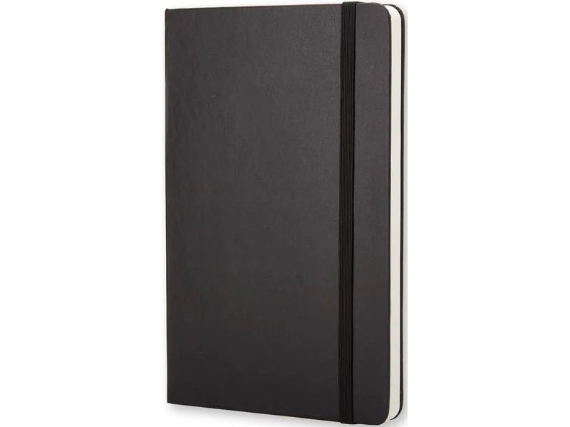 Moleskine Notizbuch Classic A6 Blanko, Schwarz, 192 Seiten