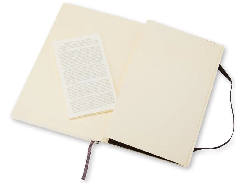 Moleskine Notizbuch Classic A6 Blanko, Softcover, 192 Seiten