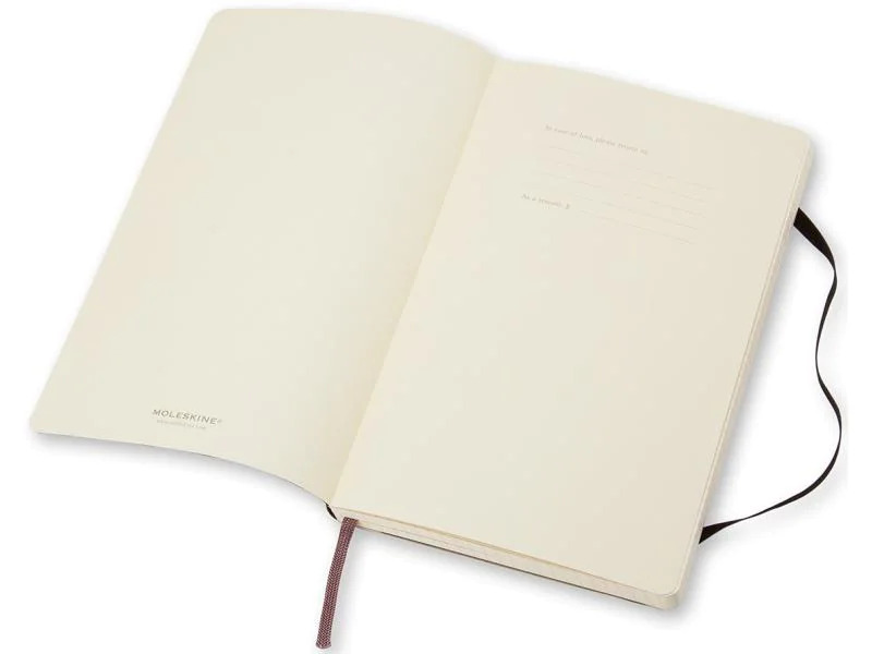 Moleskine Notizbuch Classic A6 Kariert, Softcover, 192 Seiten