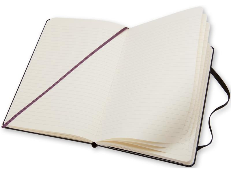 Moleskine Notizbuch Classic A6 Liniert, Schwarz, 192 Seiten