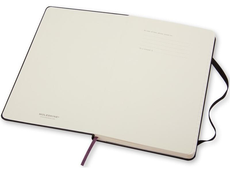 Moleskine Notizbuch Classic A6 Liniert, Schwarz, 192 Seiten