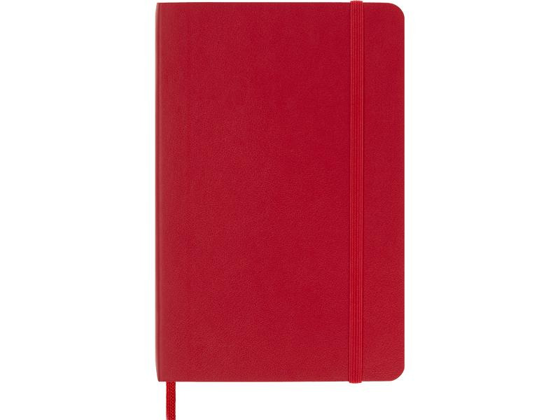 Moleskine Notizbuch Classic A6, Liniert, Softcover Scharlachrot