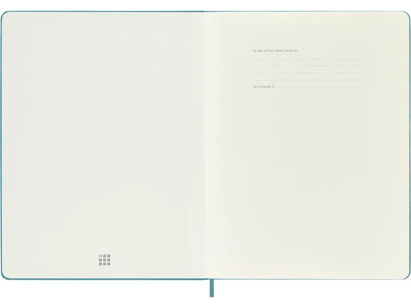 Moleskine Notizbuch Classic XL Hardcover Hellblau
