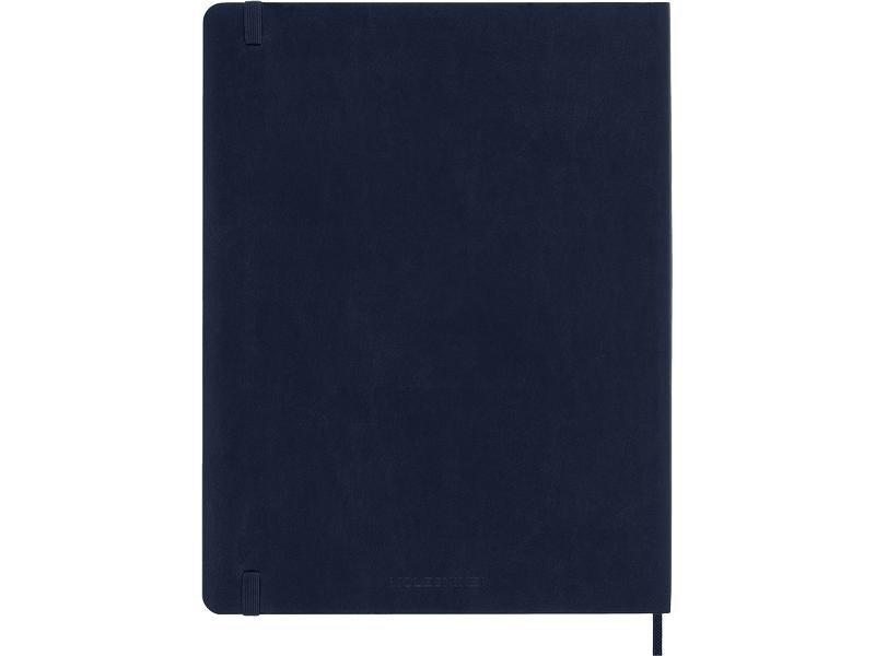 Moleskine Notizbuch Classic XL Softcover Blanko Saphier