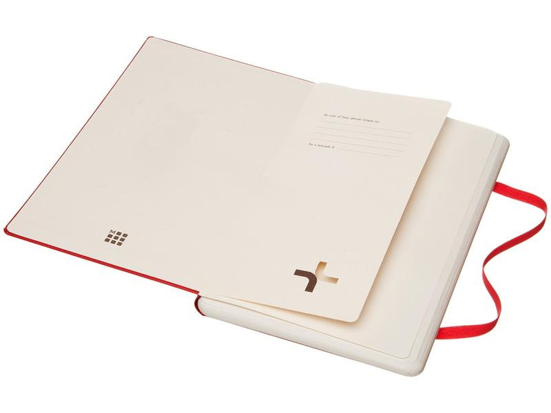 Moleskine Notizbuch Papertablet A5 Dot, Rot