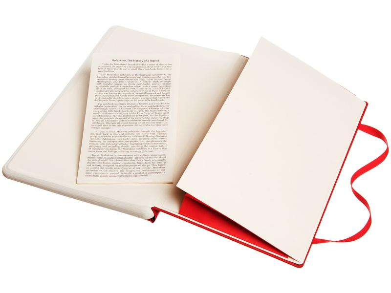 Moleskine Notizbuch Papertablet A5 Dot, Rot