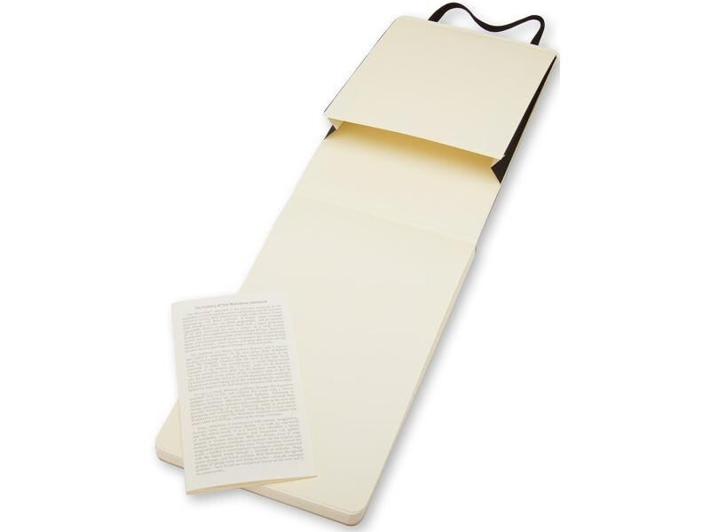 Moleskine Notizbuch Reporter A6 Liniert, Schwarz, 192 Seiten