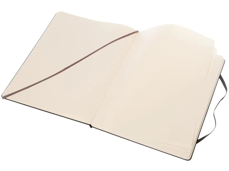 Moleskine Notizbuch XL Blanko, Hardcover, 192 Seiten
