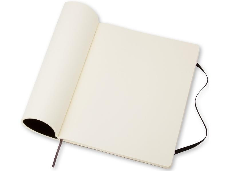 Moleskine Notizbuch XL Blanko, Softcover, 192 Seiten