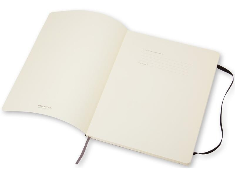 Moleskine Notizbuch XL Liniert, Softcover, 192 Seiten