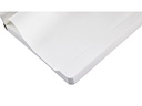 Nuuna Notizbuch Fluid Chrome M 20 x 13.5 cm, Dot, Silber