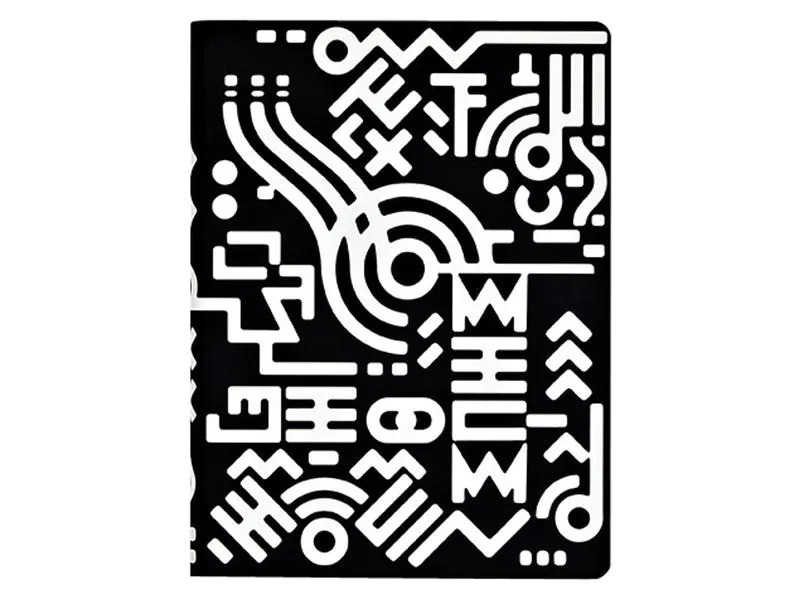 Nuuna Notizbuch Graphic L Metropolis 22 x 16.5 cm, Dot