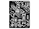 Nuuna Notizbuch Graphic L Metropolis 22 x 16.5 cm, Dot