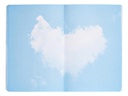 Nuuna Notizbuch Inspiration Book Cloud 20 x 13.5 cm, Blanko, Blau