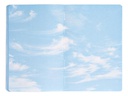 Nuuna Notizbuch Inspiration Book Cloud 20 x 13.5 cm, Blanko, Blau