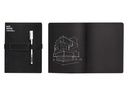 Nuuna Notizbuch Not White L Light 22 x 16.5 cm, Blanko 2-teilig