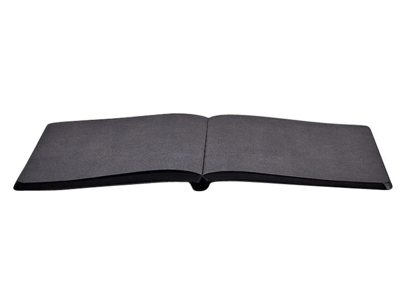 Nuuna Notizbuch Not White L Light 22 x 16.5 cm, Blanko 2-teilig