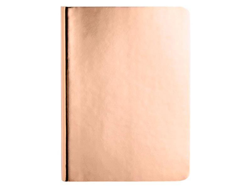 Nuuna Notizbuch Shiny Starlet 15 x 10.8 cm, Dot, Kupfer