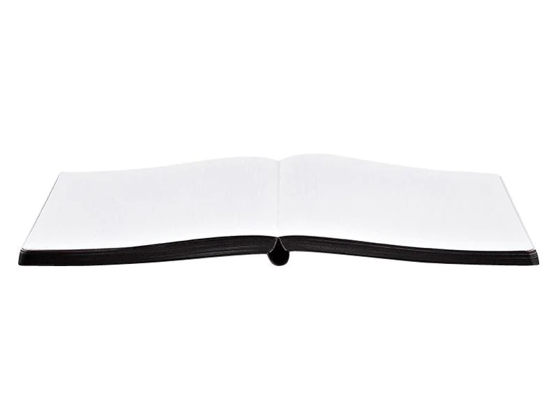 Nuuna Notizbuch Voyager L 22 x 16.5 cm, Dot, Schwarz