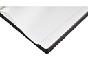 Nuuna Notizbuch Voyager L 22 x 16.5 cm, Dot, Schwarz