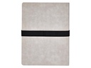 Nuuna Notizbuch Voyager L Grey, 22 x 16.5 cm, Dot, Grau
