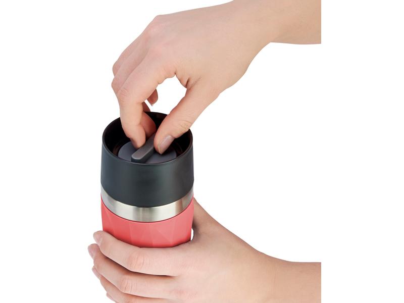 Emsa Thermobecher Compact 300 ml, Rot