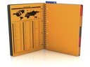 Oxford Notizbuch International Managerbook, A4 +, Liniert, Grau
