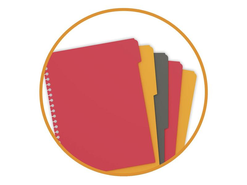 Oxford Notizbuch International Managerbook, A4 +, Liniert, Grau