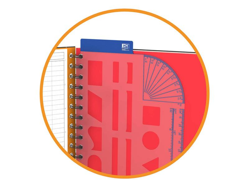 Oxford Notizbuch International Managerbook, A4 +, Liniert, Grau