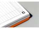 Oxford Notizbuch International Managerbook, A4 +, Liniert, Grau