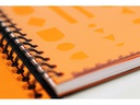 Oxford Notizbuch International Managerbook, A4 +, Liniert, Grau