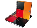 Oxford Notizbuch International Notebook, A5 +, Liniert, Orange
