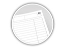 Oxford Notizbuch International Notebook, A5 +, Liniert, Orange