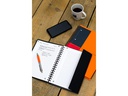 Oxford Notizbuch International Notebook, A5 +, Liniert, Orange