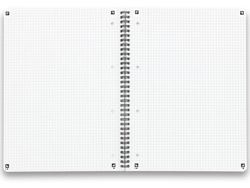 Oxford Notizheft Collegeblock Essential, A4 +, Kariert, Blau