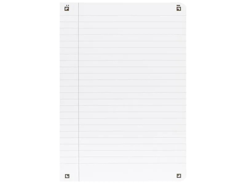 Oxford Notizheft Collegeblock Essential, A4 +, Liniert, Schwarz