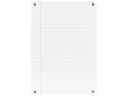 Oxford Notizheft Collegeblock Essential, A4 +, Liniert, Schwarz