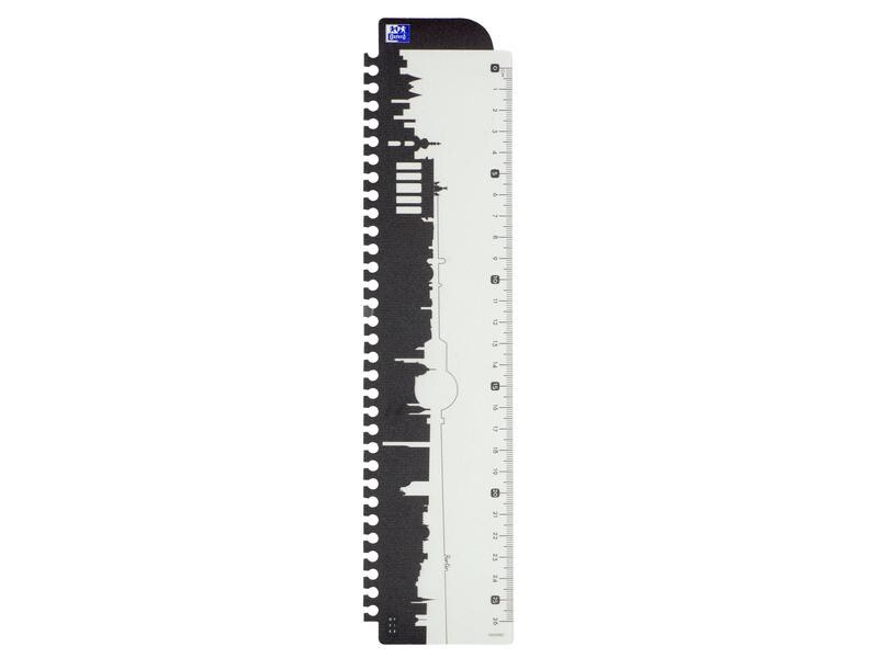 Oxford Notizheft Collegeblock Essential, A4 +, Liniert, Schwarz