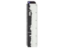 Oxford Notizheft Collegeblock Essential, A4 +, Liniert, Schwarz