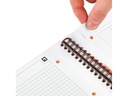 Oxford Notizheft Collegeblock International, A4 +, Kariert, Grau