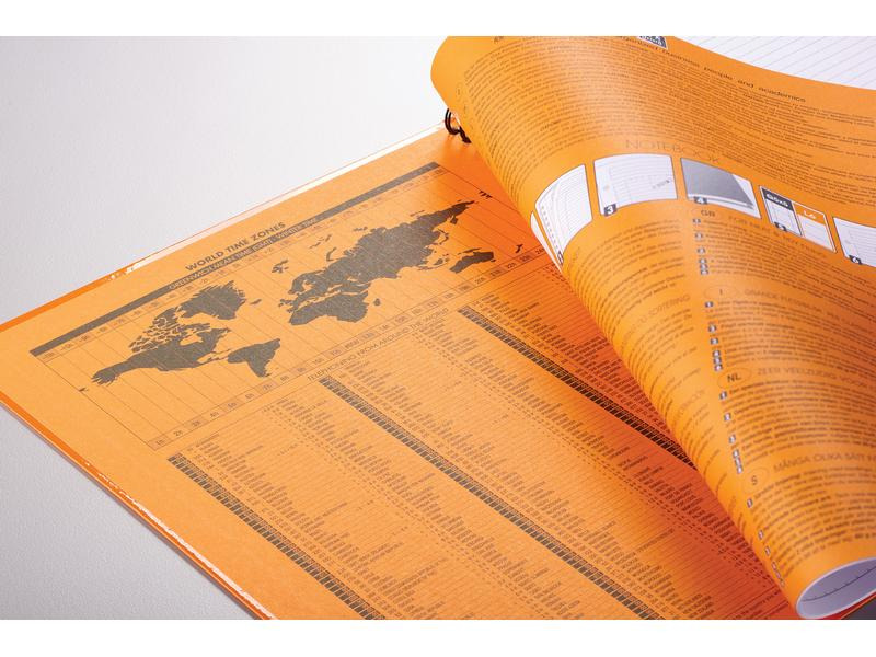 Oxford Notizheft Collegeblock International, A4 +, Kariert, Grau