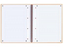 Oxford Notizheft Collegeblock International, A4 +, Liniert, Orange