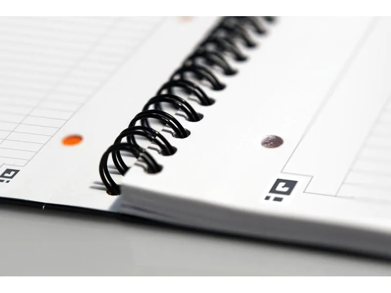 Oxford Notizheft Collegeblock International, A4 +, Liniert, Orange