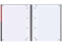 Oxford Notizheft International Activebook, A4 +, Kariert, Grau
