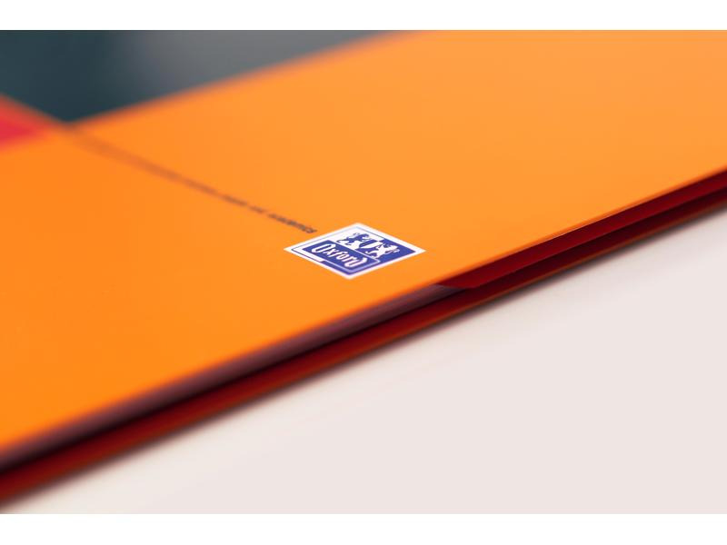 Oxford Notizheft International Activebook, A4 +, Kariert, Grau