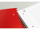 Oxford Notizheft International Activebook, A4 +, Kariert, Grau