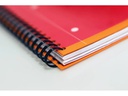 Oxford Notizheft International Activebook, A4 +, Kariert, Grau